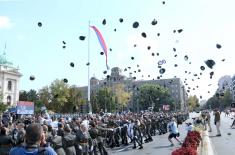 President Vučić: Youngest officers – echelon of freedom and sovereignty of our homeland