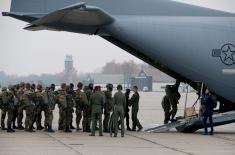 Serbian and American Paratroopers Carried Out the Jumps