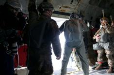 Serbian and American Paratroopers Carried Out the Jumps