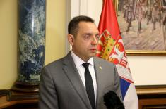 Minister Vulin: Serbian Armed Forces has always cooperated with the best parts of the society