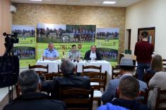 Press Conference on the Occasion of “The Serbian Armed Forces’ Cup - Karađorđevo 2019”