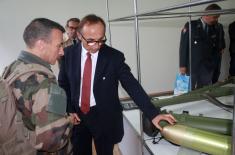 Foreign Military Representatives visit Krusik corporation in Valjevo