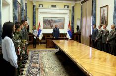 Minister Vulin: Armed Forces develops a competitive spirit