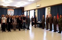 Badges and Certificates of Appreciation of the Fatherland to short-term volunteers