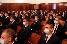 Ceremony on the occasion of graduation of the 44th class of the Military Grammar School