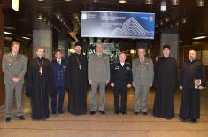 Visit of the delegation of the Religious Service of the Armed Forces of the Russian Federation