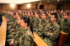 Lecture by the President of the Olympic Committee of Serbia at the Military Academy