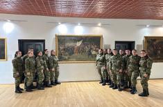 Посете ученика и кадета војних школа Историјском музеју Србије и Конаку кнеза Милоша
