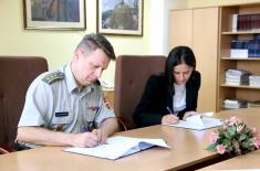 Signing Cooperation Agreement with Niš-based College of Professional Studies in Criminalistics and Security