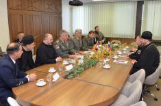 Visit of the delegation of the Religious Service of the Armed Forces of the Russian Federation