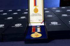 Memorial Medals Presented to the Members of the 126th Brigade of Air Surveillance, Early Warning and Guidance