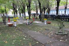 Homage Paid to the Fallen Members of the Red Army