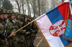 December class of soldiers took the oath