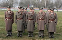 December class of soldiers took the oath