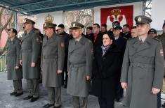 December class of soldiers took the oath