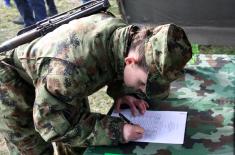 December class of soldiers took the oath