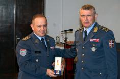 Memorial Medals Presented to the Members of the 126th Brigade of Air Surveillance, Early Warning and Guidance