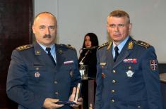 Memorial Medals Presented to the Members of the 126th Brigade of Air Surveillance, Early Warning and Guidance