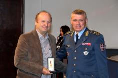 Memorial Medals Presented to the Members of the 126th Brigade of Air Surveillance, Early Warning and Guidance