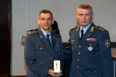 Memorial Medals Presented to the Members of the 126th Brigade of Air Surveillance, Early Warning and Guidance