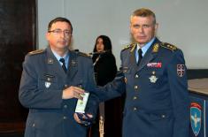 Memorial Medals Presented to the Members of the 126th Brigade of Air Surveillance, Early Warning and Guidance