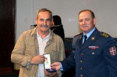 Memorial Medals Presented to the Members of the 126th Brigade of Air Surveillance, Early Warning and Guidance