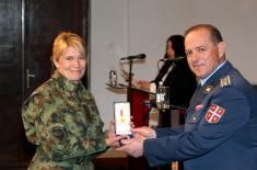 Memorial Medals Presented to the Members of the 126th Brigade of Air Surveillance, Early Warning and Guidance