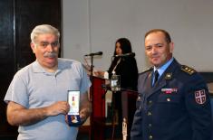 Memorial Medals Presented to the Members of the 126th Brigade of Air Surveillance, Early Warning and Guidance