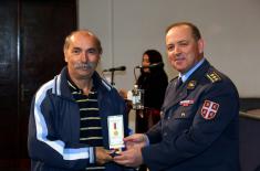 Memorial Medals Presented to the Members of the 126th Brigade of Air Surveillance, Early Warning and Guidance