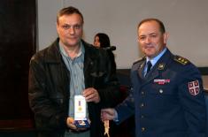 Memorial Medals Presented to the Members of the 126th Brigade of Air Surveillance, Early Warning and Guidance