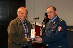 Memorial Medals Presented to the Members of the 126th Brigade of Air Surveillance, Early Warning and Guidance