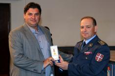 Memorial Medals Presented to the Members of the 126th Brigade of Air Surveillance, Early Warning and Guidance