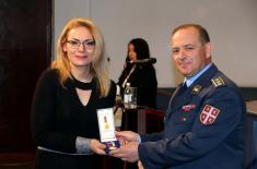 Memorial Medals Presented to the Members of the 126th Brigade of Air Surveillance, Early Warning and Guidance