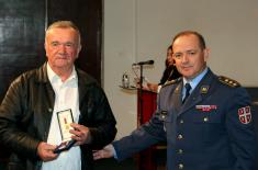 Memorial Medals Presented to the Members of the 126th Brigade of Air Surveillance, Early Warning and Guidance