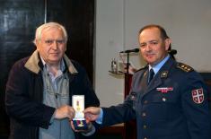 Memorial Medals Presented to the Members of the 126th Brigade of Air Surveillance, Early Warning and Guidance