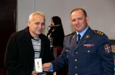 Memorial Medals Presented to the Members of the 126th Brigade of Air Surveillance, Early Warning and Guidance