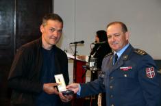 Memorial Medals Presented to the Members of the 126th Brigade of Air Surveillance, Early Warning and Guidance