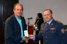 Memorial Medals Presented to the Members of the 126th Brigade of Air Surveillance, Early Warning and Guidance