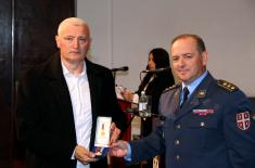 Memorial Medals Presented to the Members of the 126th Brigade of Air Surveillance, Early Warning and Guidance