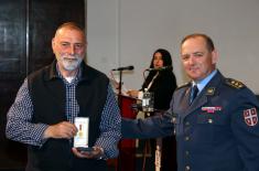 Memorial Medals Presented to the Members of the 126th Brigade of Air Surveillance, Early Warning and Guidance