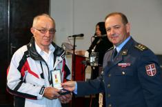 Memorial Medals Presented to the Members of the 126th Brigade of Air Surveillance, Early Warning and Guidance