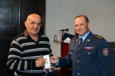 Memorial Medals Presented to the Members of the 126th Brigade of Air Surveillance, Early Warning and Guidance