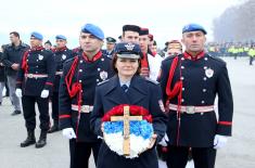 Military Academy Cadet, Sava Stanković First to Swim to the Holy Cross