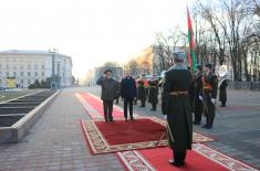 Meeting of Minister Vulin and Minister of Defence of Belarus General Khrenin