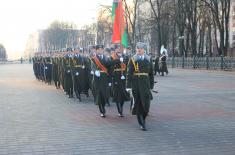 Meeting of Minister Vulin and Minister of Defence of Belarus General Khrenin