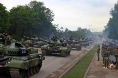 Preparations for the Demonstration of Capabilities of the Serbian Armed Forces and the Ministry of Internal Affairs “Defence of Freedom”