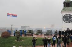 Fire Salute on the Occasion of the Statehood Day