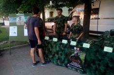 Promotion of voluntary military service in Vršac