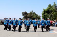 Promenadni defile Reprezentativnog orkestra i egzercir pripadnika Garde 