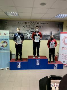 New medals and national record for members of Military Academy’s Shooting Club "Akademac"